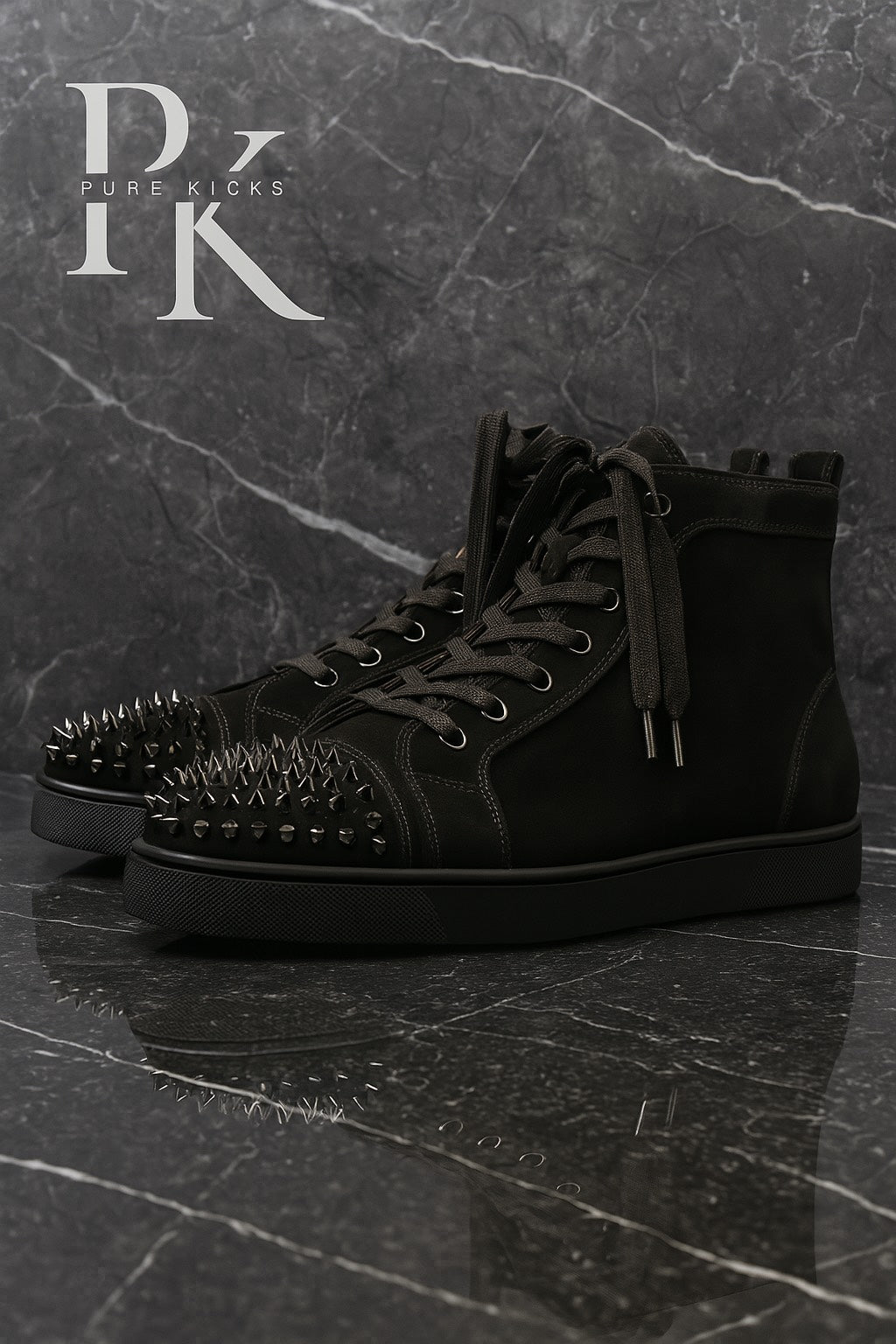 Black HighTop Red buttons