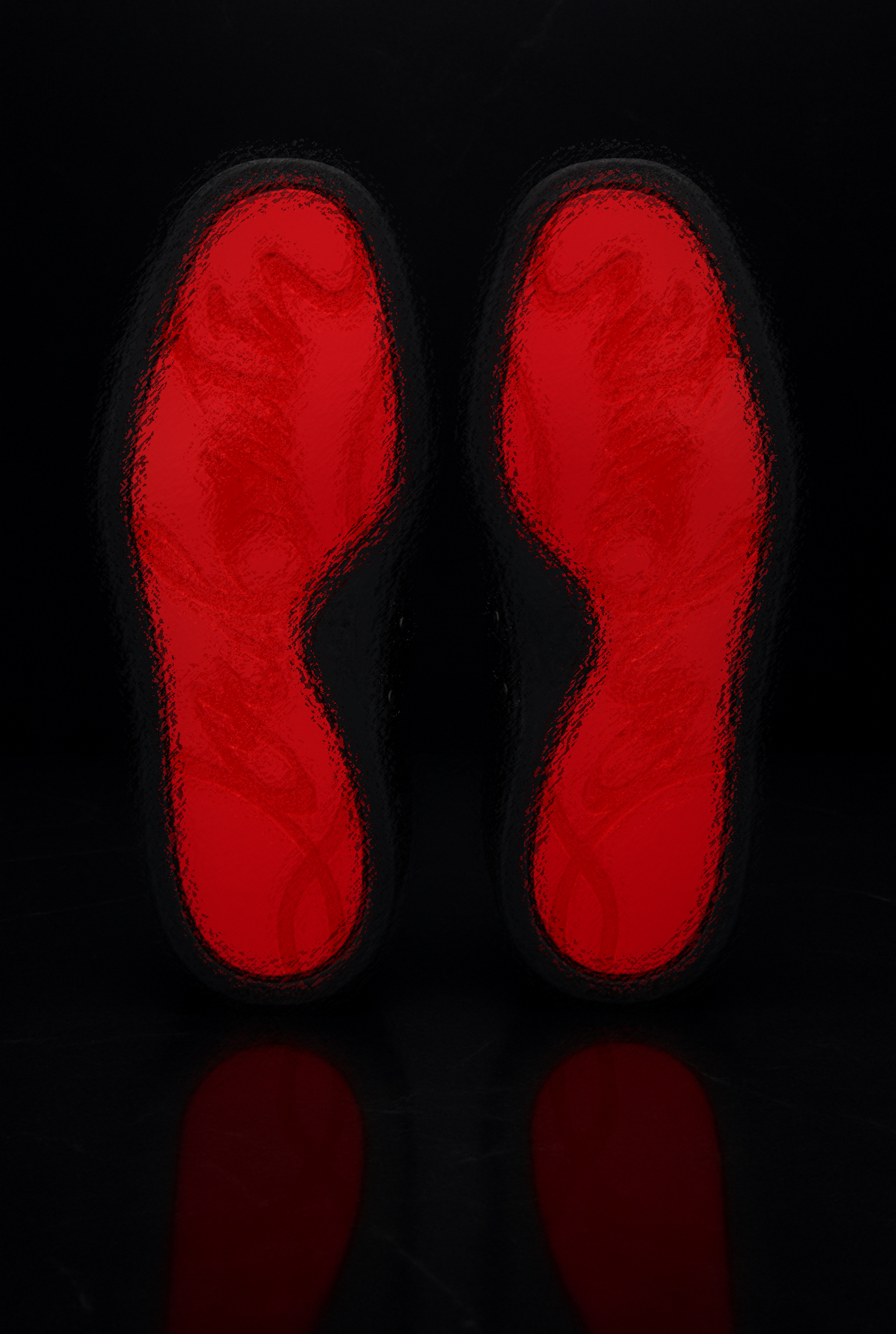 Black Red buttons